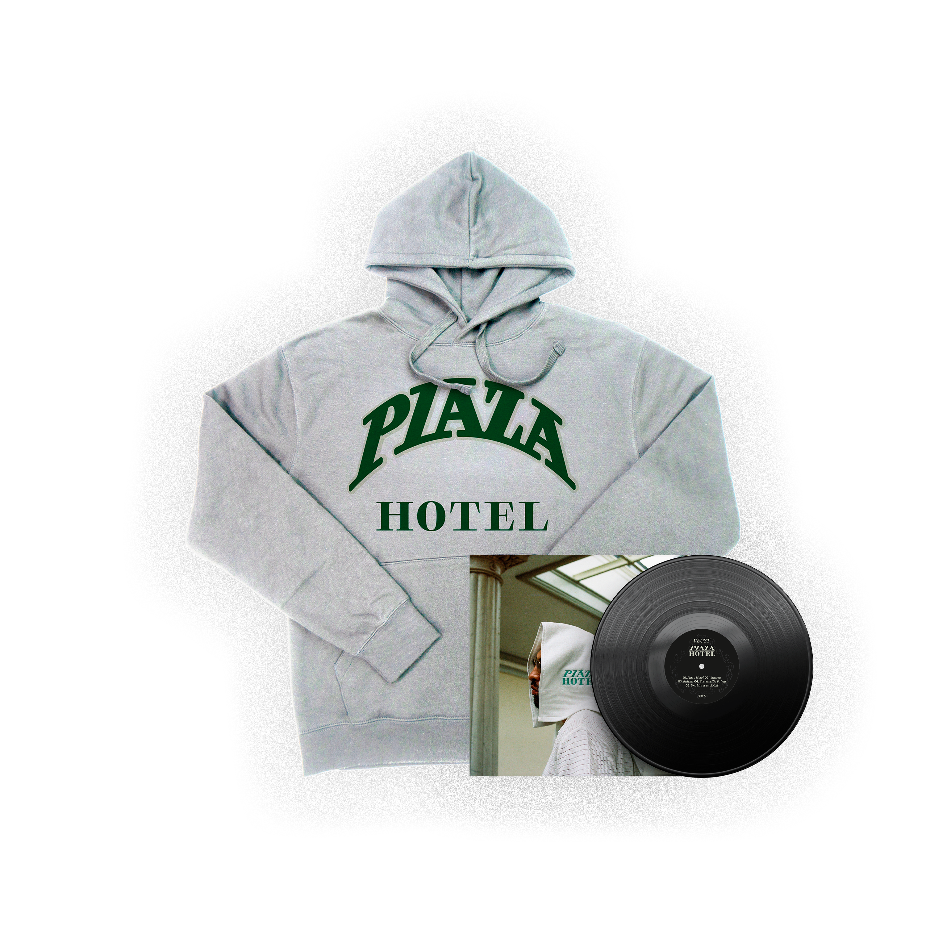Vinyle + Hoodie “Plaza Hotel“