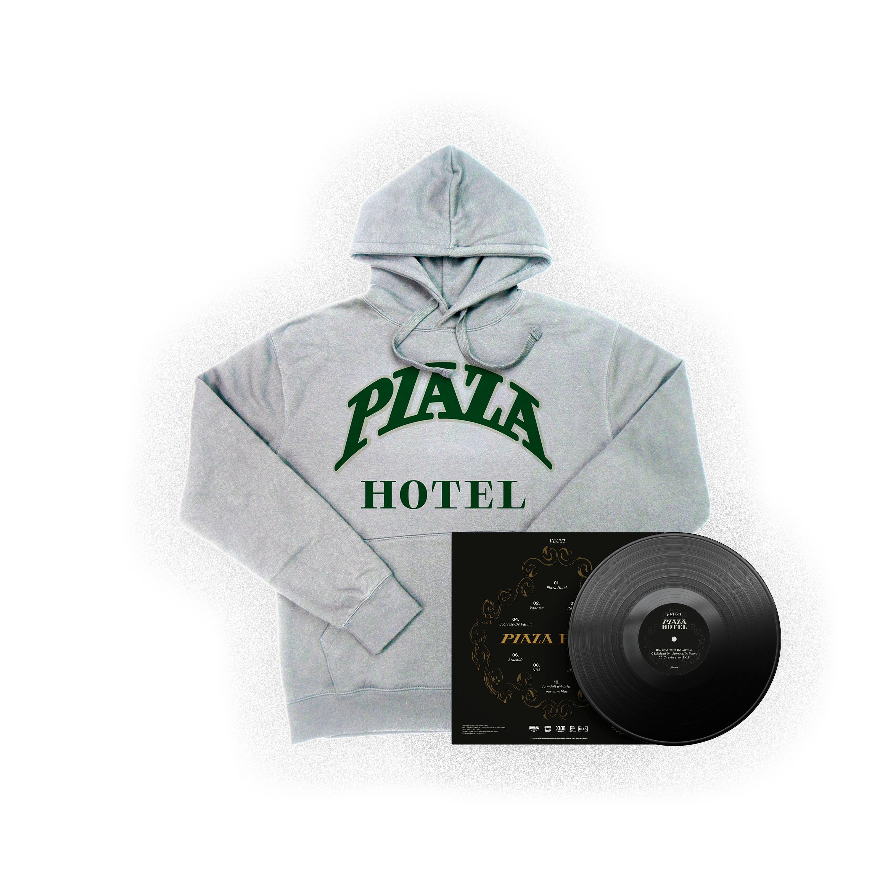 Vinyle + Hoodie “Plaza Hotel“